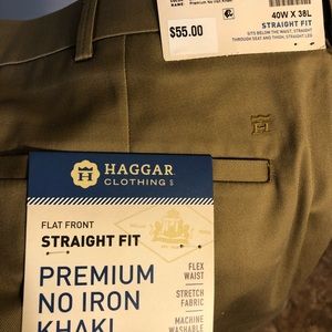 Haggar men khaki pants